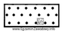 Znakiem umownym przedstawionym na rysunku, na profilu geologicznym, oznacza się 