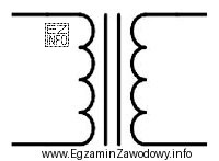 Za pomocą symbolu graficznego przedstawiono