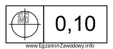 Zamieszczone oznaczenie graficzne dotyczy tolerancji