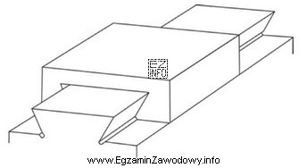 Zgodnie z rysunkiem w mikroskopowym stoliku krzyżowym zastosowano prowadnicę