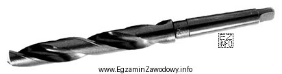 Aby zamocować wiertło przedstawione na ilustracji we wrzecionie wiertarki, 
