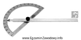 Przedstawiony na rysunku przyrząd pomiarowy służy do