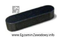 Rysunek przedstawia element stosowany w połączeniu
