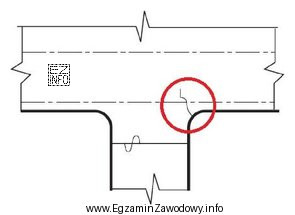 W celu naprawy pęknięcia fragmentu pokładu przy 
