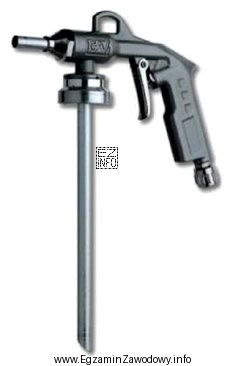 Przedstawiony na ilustracji pistolet służy do