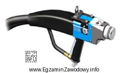 Przedstawiony na rysunku pistolet służy do