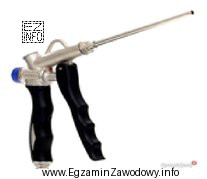 Na rysunku przedstawiony jest pistolet do