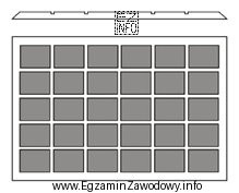 Na rysunku przedstawiono sposób przygotowania próbki do pomniejszenia 