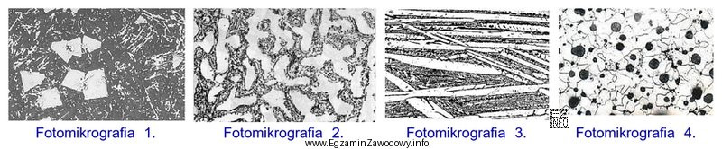 Na której fotomikrografii przedstawiono strukturę stopu łożyskowego (babbitu)?