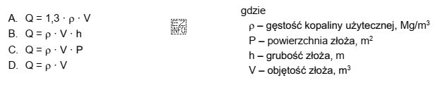 Który ze wzorów należy zastosować, aby obliczyć 