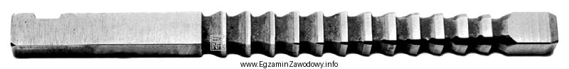 Narzędziem przedstawionym na zdjęciu stosowanym do wykonywania rowkó