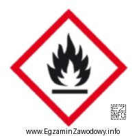 Przedstawiony piktogram stosowany jest do oznaczania substancji