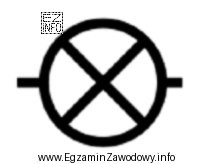 Przedstawiony symbol graficzny na schemacie elektrycznym jest oznaczeniem