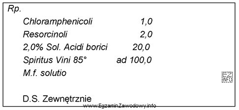 Ile gramów 3,0% roztworu kwasu borowego należy użyć 