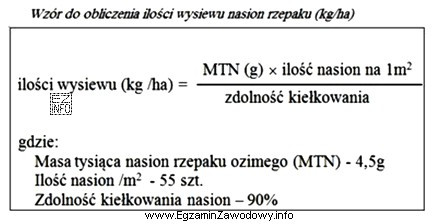 Na podstawie danych zamieszczonych w ramce oblicz, ile kilogramów 