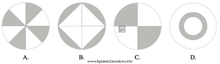 Który z zamieszczonych wzorów kwietników jest przykł