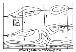 Przedstawiona na rysunku marszruta zastosowana do wykonania zdjęcia geologicznego 