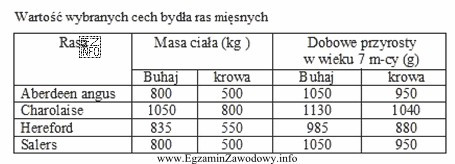 Najbardziej masywna, dobrze wykorzystująca pasze rasa bydła, przydatna 