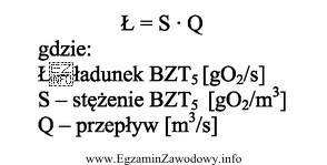 Ścieki o stężeniu BZT<sub5</sub> wynoszącym 600 