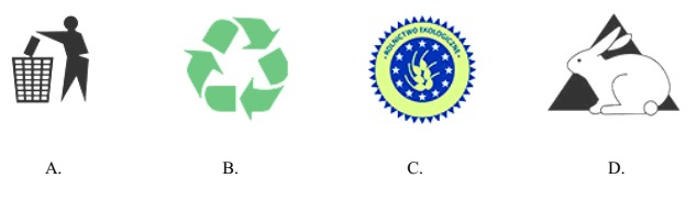 Który piktogram jest symbolem recyklingu odpadów?