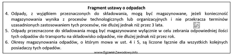 Na podstawie przytoczonego fragmentu ustawy ustal, jak długo jeszcze 