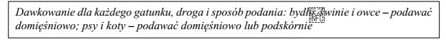 Zgodnie z przedstawioną informacją preparat Betamox psu i kotu moż