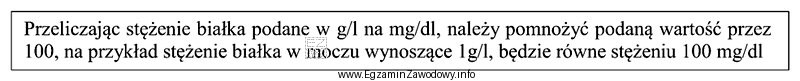 Stężenia białka w moczu wynoszące 50 g/l 