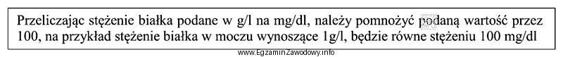 Stężenia białka w moczu wynoszące 50 g/