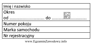 Który z pracowników służby parterowej hotelu 