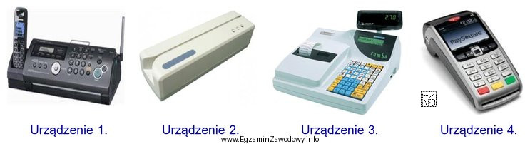 Które urządzenie służy do rejestrowania sprzedaż