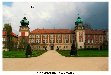 W której miejscowości znajduje się przedstawiony na rysunku 