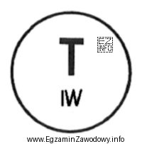 Znak weterynaryjny umieszczony na tuszy po wewnętrznej stronie ud 