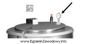 Przedstawiony na rysunku i zaznaczony strzałką element kotła 