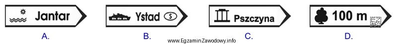 Turysta przebywający na wycieczce zauważył przedstawione znaki. Któ
