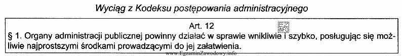 Zamieszczony przepis wyraża zasadę