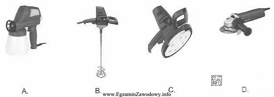 Które z przedstawionych elektronarzędzi stosowane jest do szlifowania 