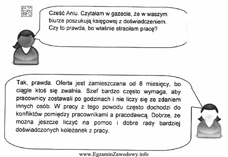 Na podstawie zamieszczonego dialogu określ styl zarządzania stosowany 