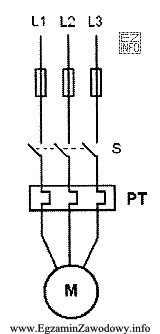 Na przedstawionym schemacie, element PT w układzie zasilania silnika 