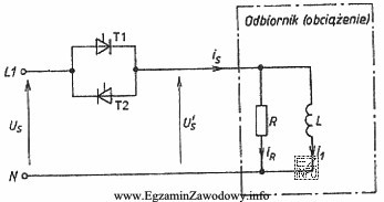 Jeżeli w układzie sterownika, którego schemat zamieszczono 