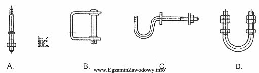 Trzon hakowy przeznaczony do mocowania izolatorów liniowych niskiego napię