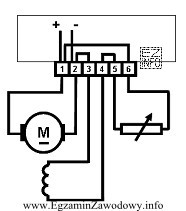 W czasie pracy silnika zasilanego w układzie przedstawionym na 