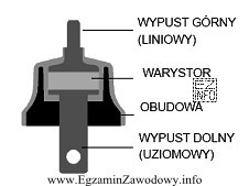 Na rysunku przedstawiono budowę