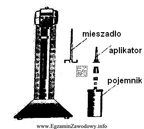 Urządzenie zamieszczone na rysunku stosuje się przede wszystkim do 