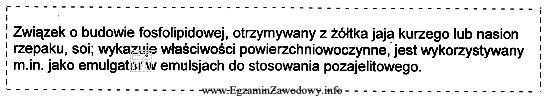 Która substancja została opisana?