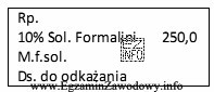 Jak należy połączyć składniki leku w celu 