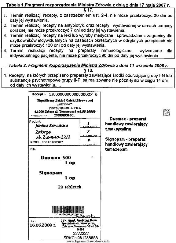 Na podstawie fragmentu rozporządzenia określ, jak należy 