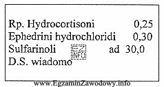 Jaką postać leku uzyskano w wyniku prawidłowego połą