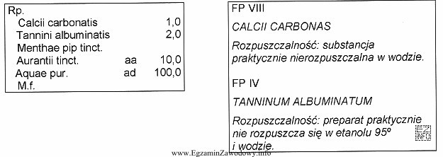 Na podstawie zapisanych w ramce właściwości substancji 