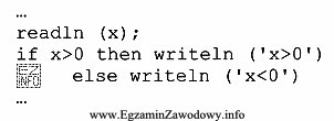 Załączony fragment kodu źródłowego w języku 