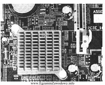 Jaką funkcję pełni pokazany na zdjęciu chipset (Southbridge)?